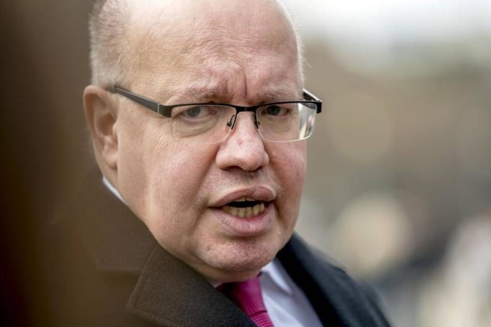 Bundeswirtschaftsminister Altmaier Bundeswirtschaftsminister Altmaier