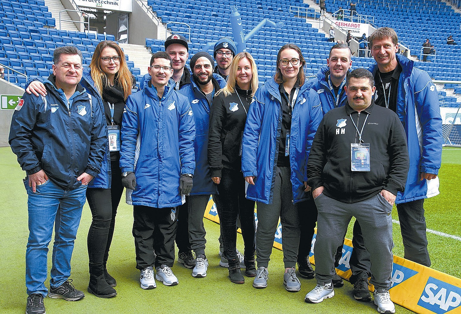 Volunteers bei der TSG 1899 Hoffenheim Die dienstbaren Geister im