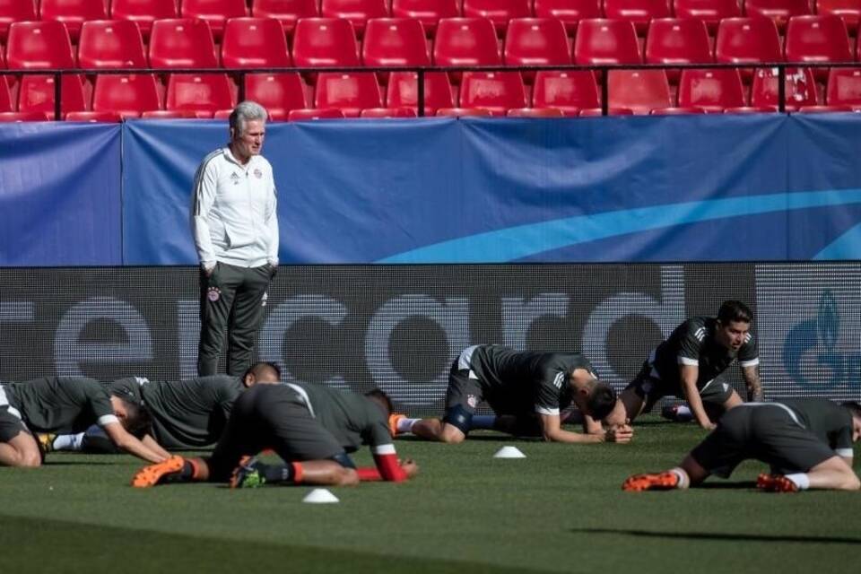 Abschlusstraining FC Bayern