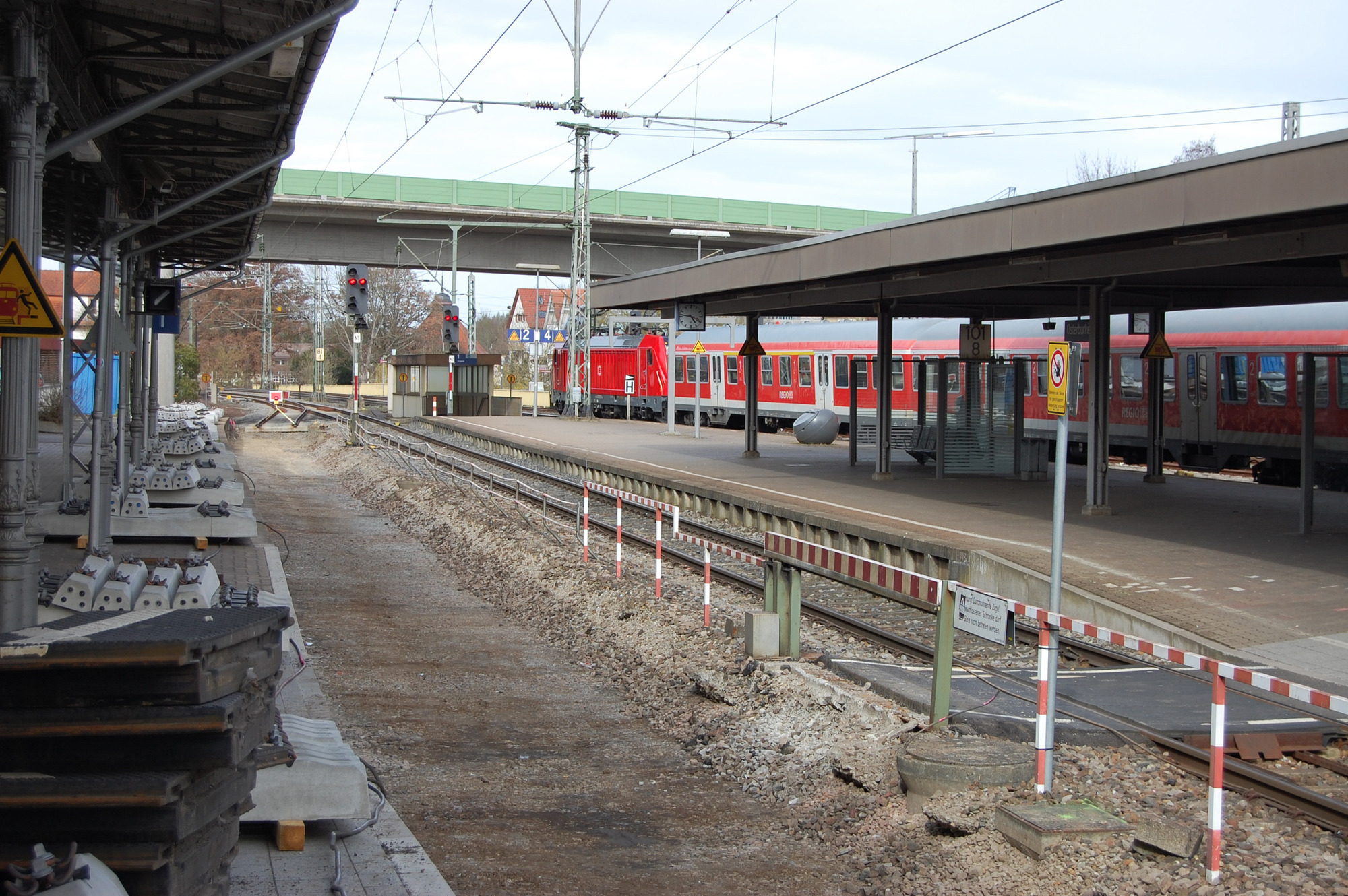 "Frankenbahn" Strecke bei Osterburken erneut für Wochen