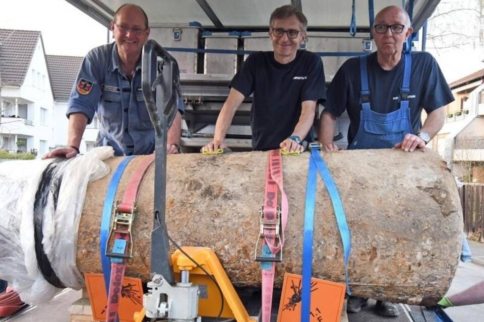 Fliegerbombe entschärft