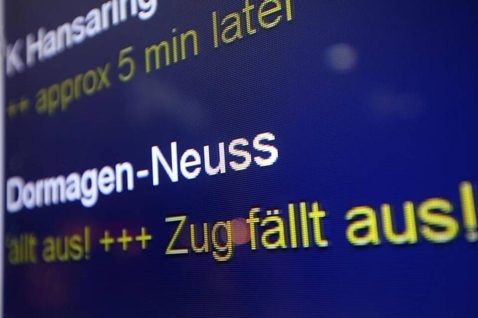 Zugausfälle Zugausfälle