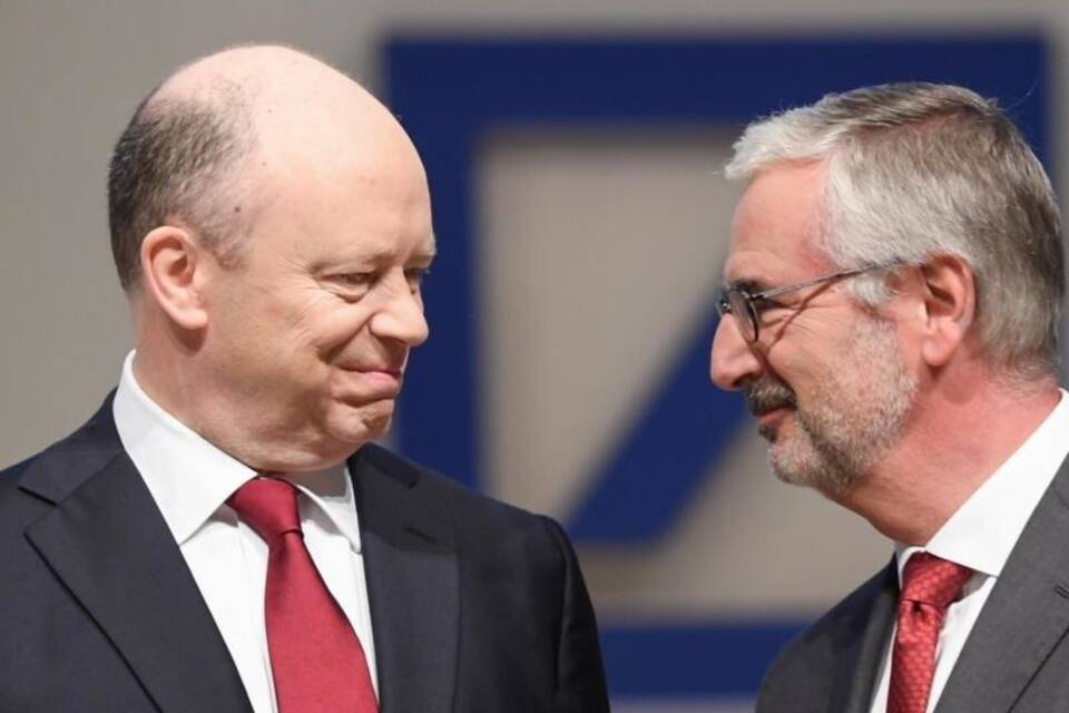 John Cryan und  Paul Achleitner