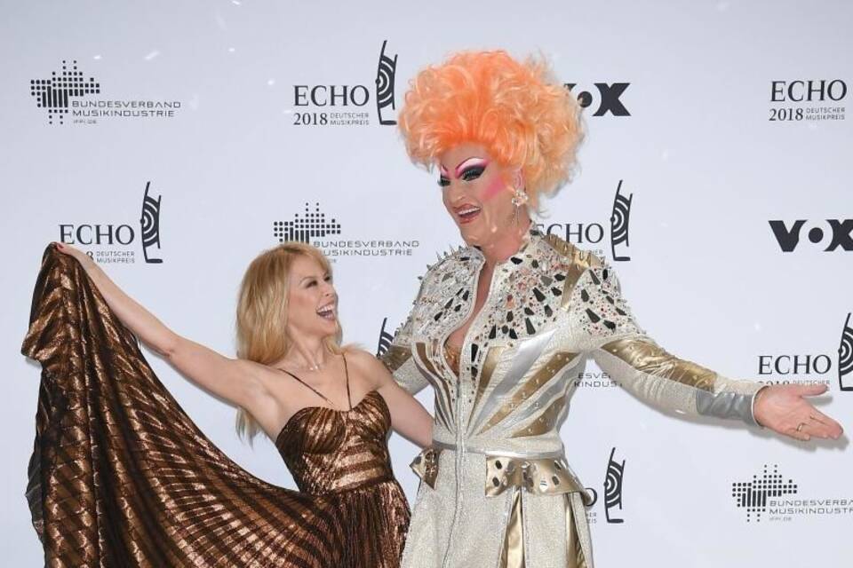 Echo 2018 - Kylie Minogue + Oliva Jones