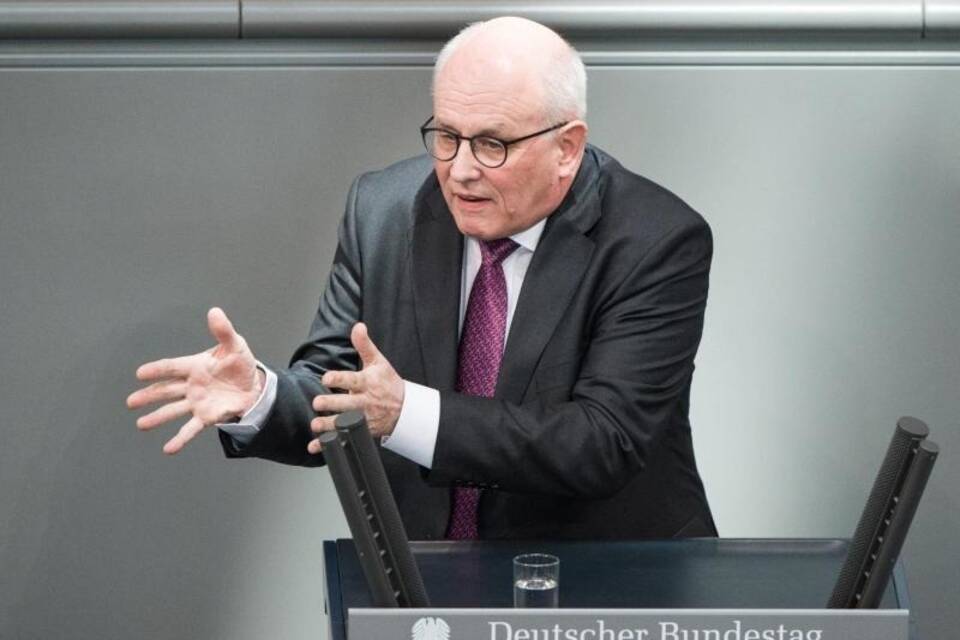 Kauder im Bundestag