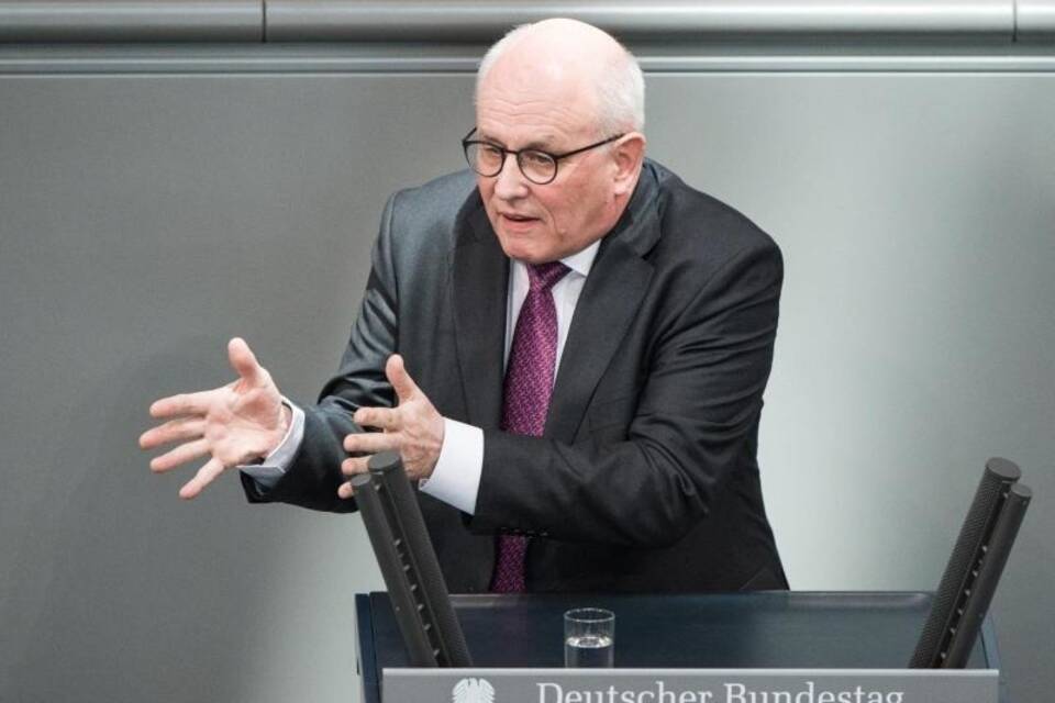 Kauder im Bundestag Kauder im Bundestag