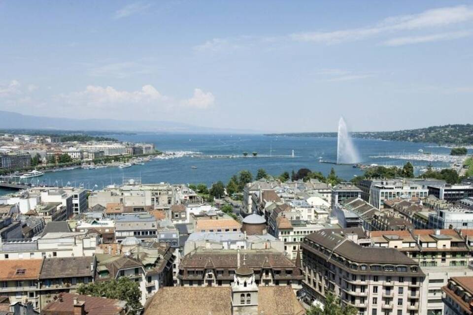 Stadtansicht Genf