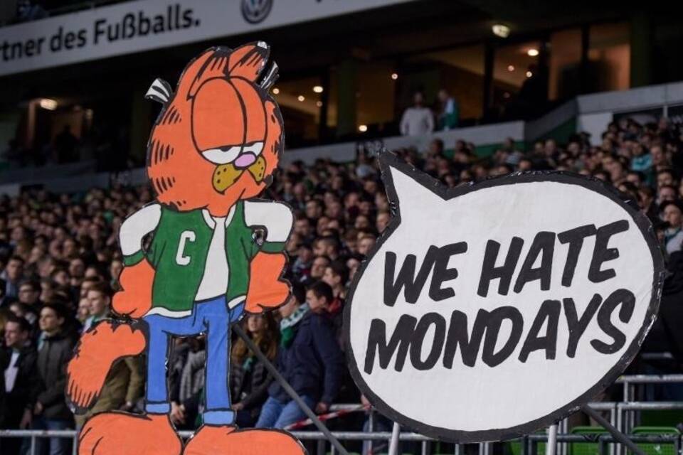 Protest gegen Montagsspiele Protest gegen Montagsspiele