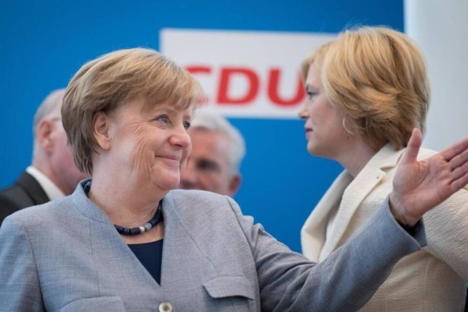 Merkel und Klöckner Merkel und Klöckner