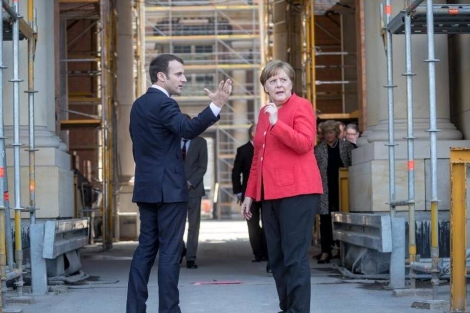Macron in Berlin