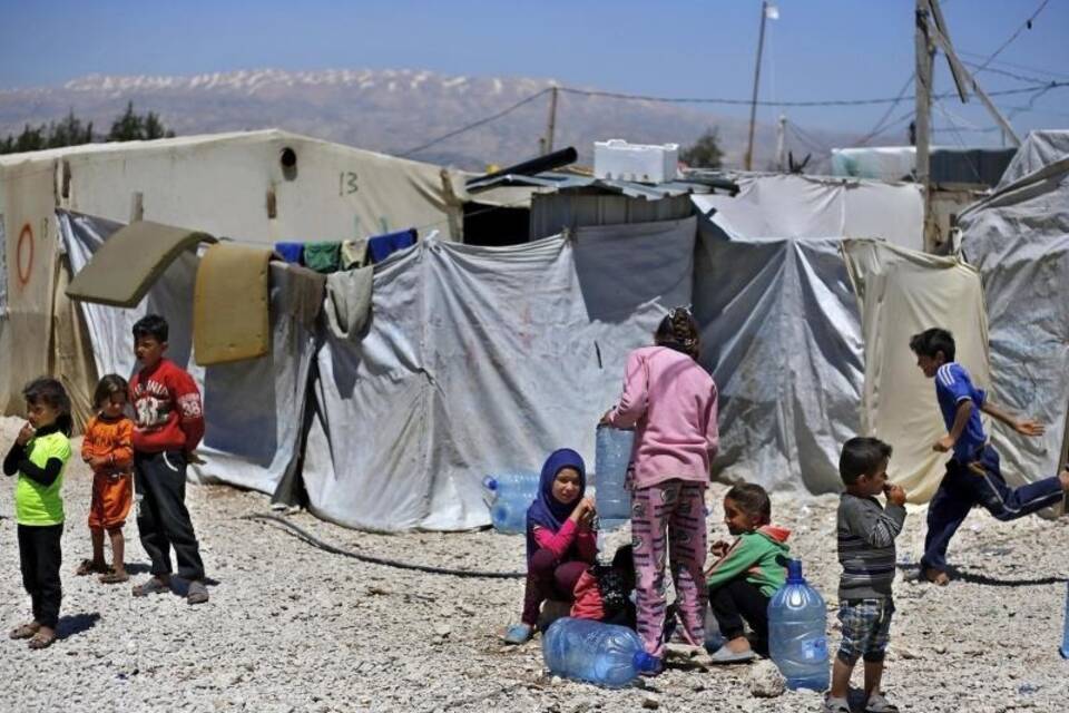 Syrische Flüchtlingskinder im Libanon