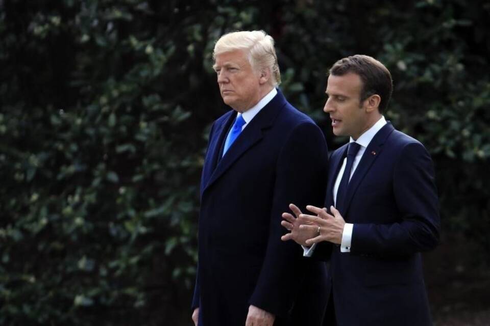 Trump und Macron