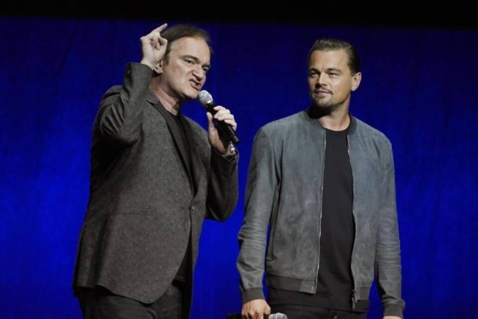 Quentin Tarantino + Leonardo DiCaprio