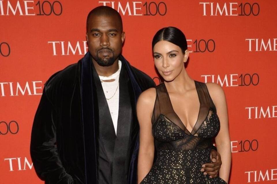 Kanye West + Kim Kardashian