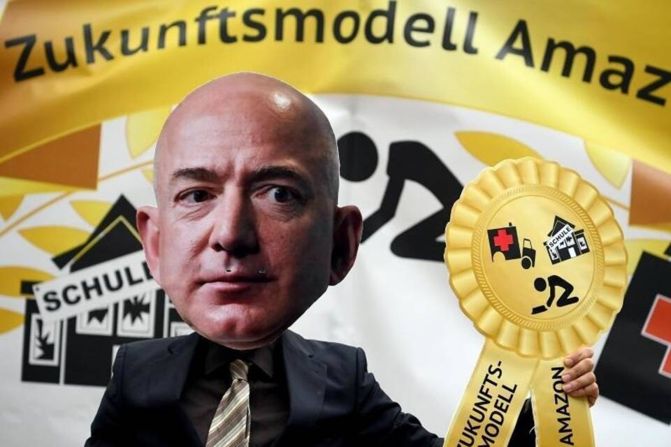 Protest gegen Preis für Bezos