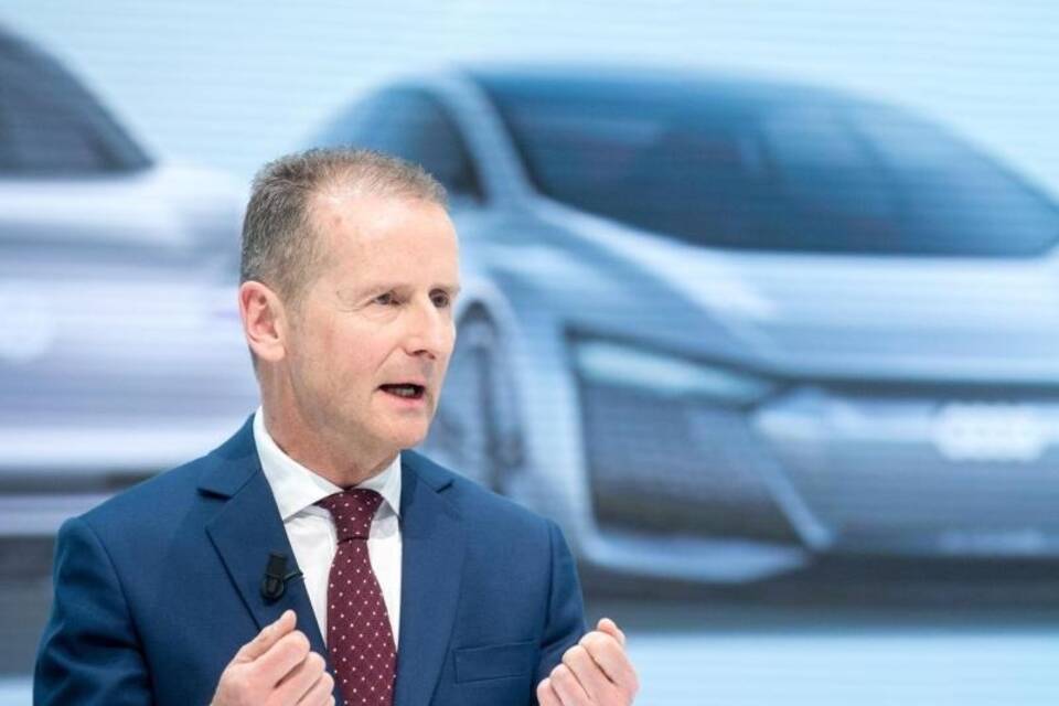 VW-Chef Herbert Diess VW-Chef Herbert Diess