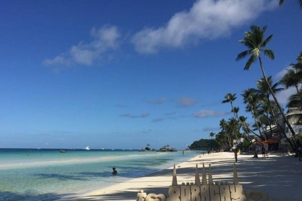 White Beach auf Boracay White Beach auf Boracay