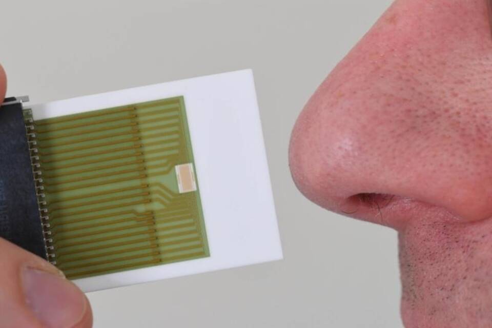 Sensor für unterschiedliche Gerüche Sensor für unterschiedliche Gerüche