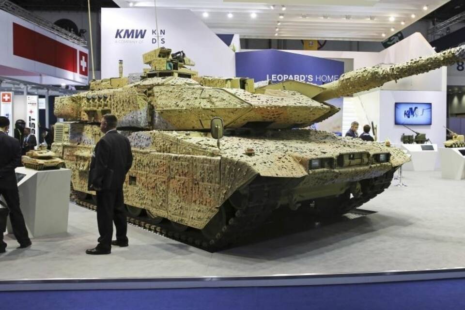 Leopard-Panzer von KMW