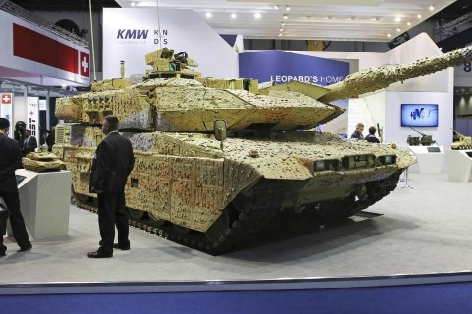 Leopard-Panzer von KMW Leopard-Panzer von KMW