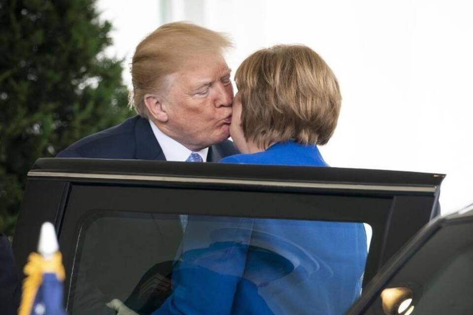 Merkel trifft Trump