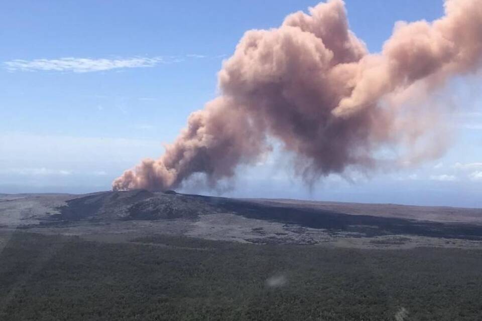 Vulkanausbruch auf Hawaii Vulkanausbruch auf Hawaii