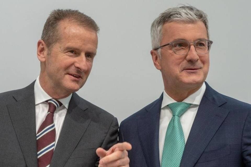 Herbert Diess und Rupert Stadler