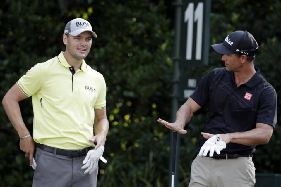 Kaymer und Scott Kaymer und Scott