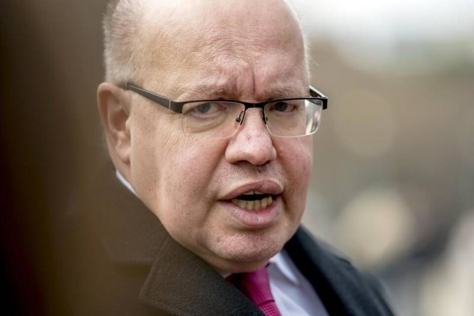 Bundeswirtschaftsminister Altmaier Bundeswirtschaftsminister Altmaier