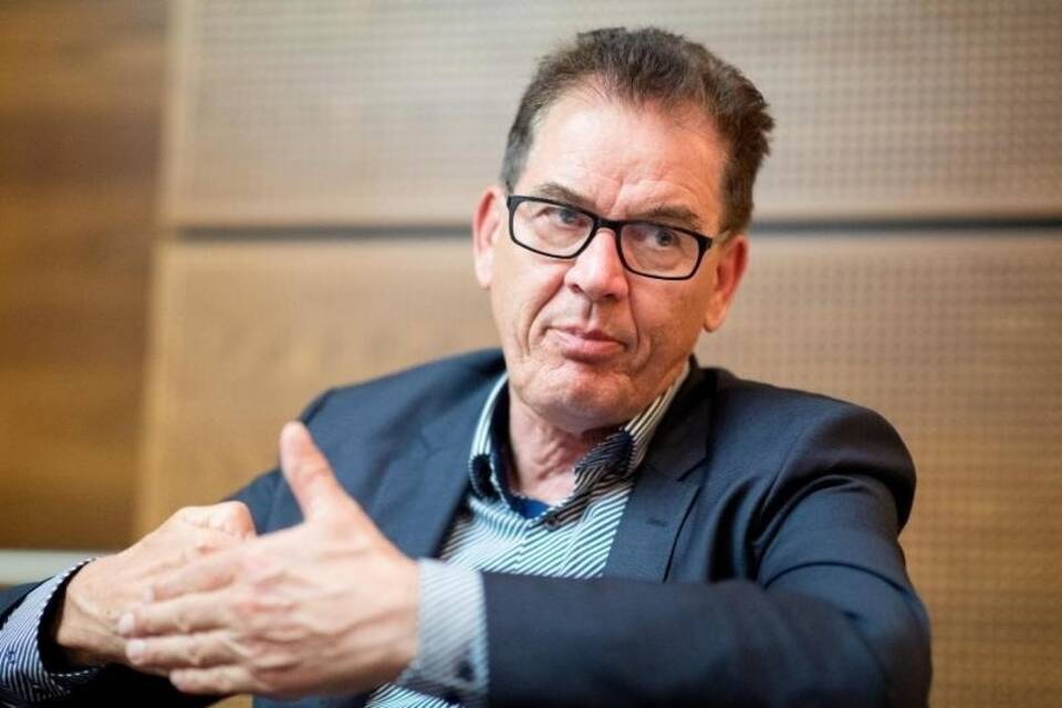 Entwicklungsminister Gerd Müller Entwicklungsminister Gerd Müller