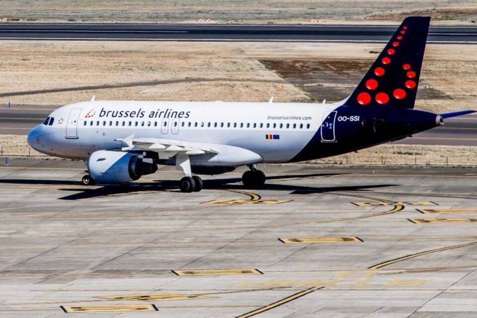 Brussels-Airlines-Maschine Brussels-Airlines-Maschine
