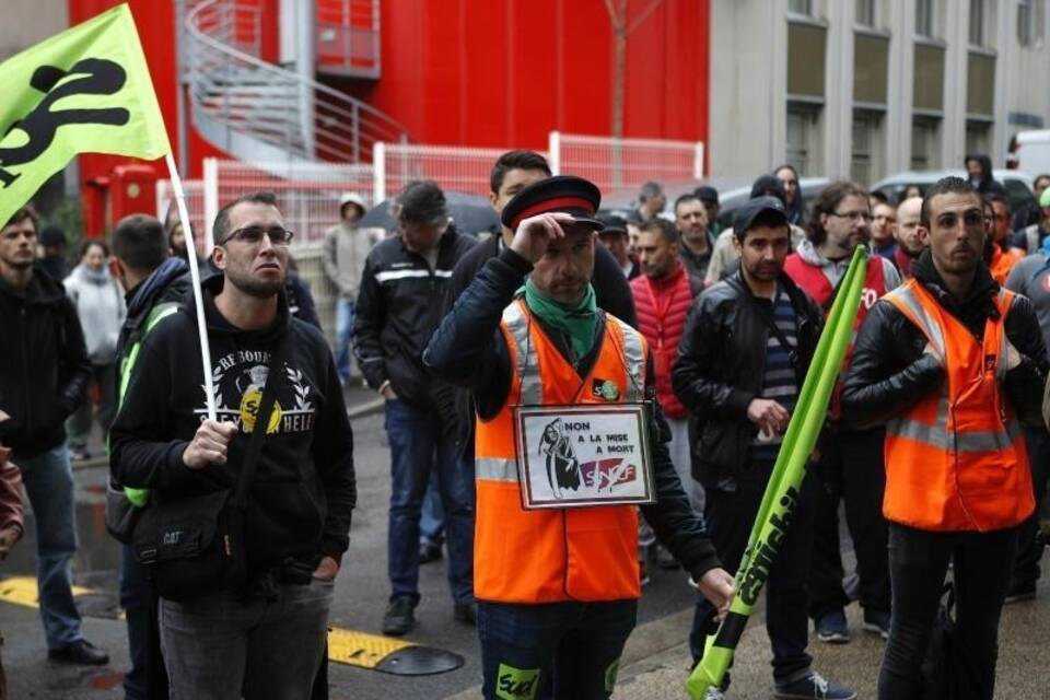 Bahnstreik in Frankreich