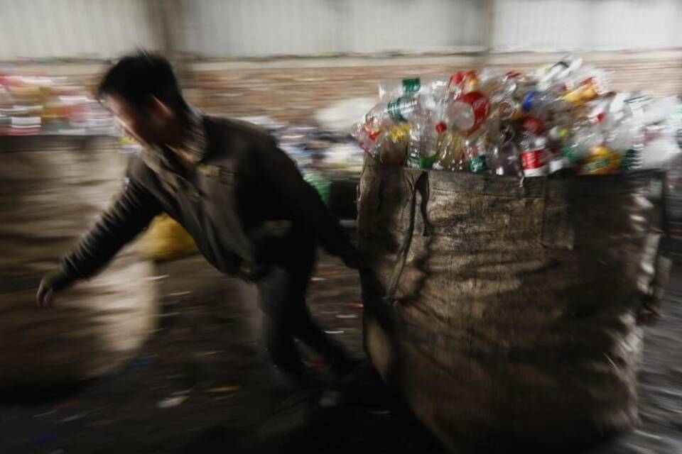Plastikmüll in China Plastikmüll in China