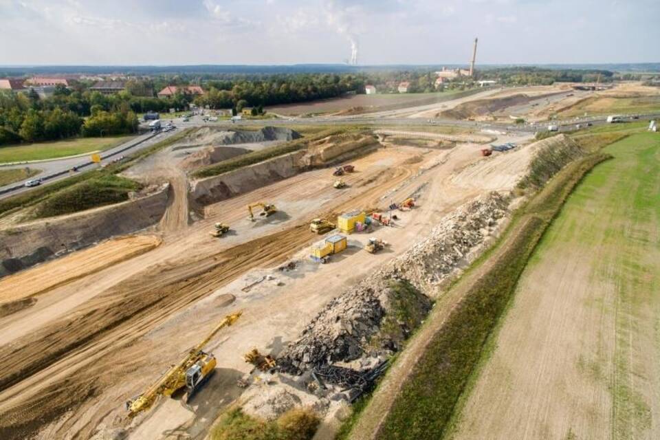 Autobahnbau Autobahnbau