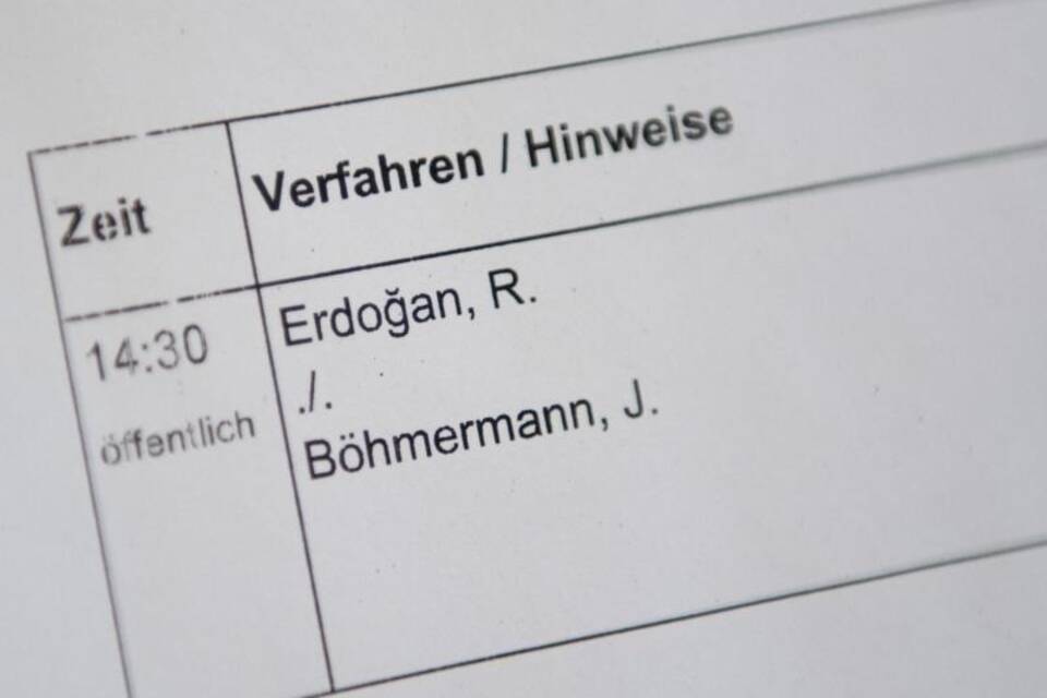 Erdogan gegen Böhmermann Erdogan gegen Böhmermann
