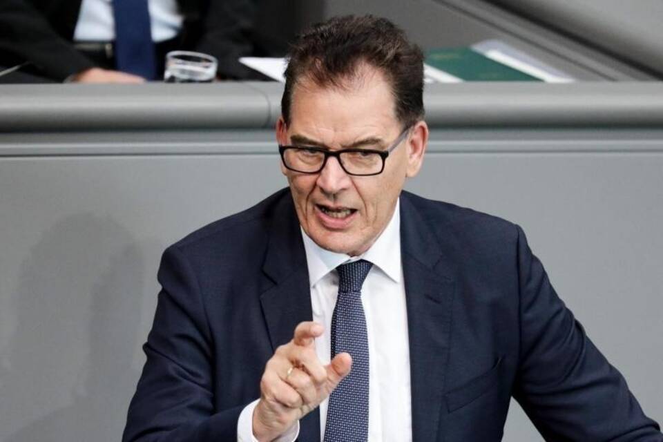 Gerd Müler im Bundestag