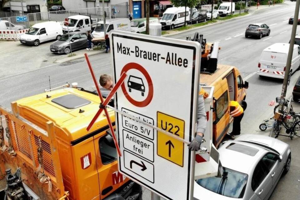 Fahrverbot für Diesel-LKW Fahrverbot für Diesel-LKW