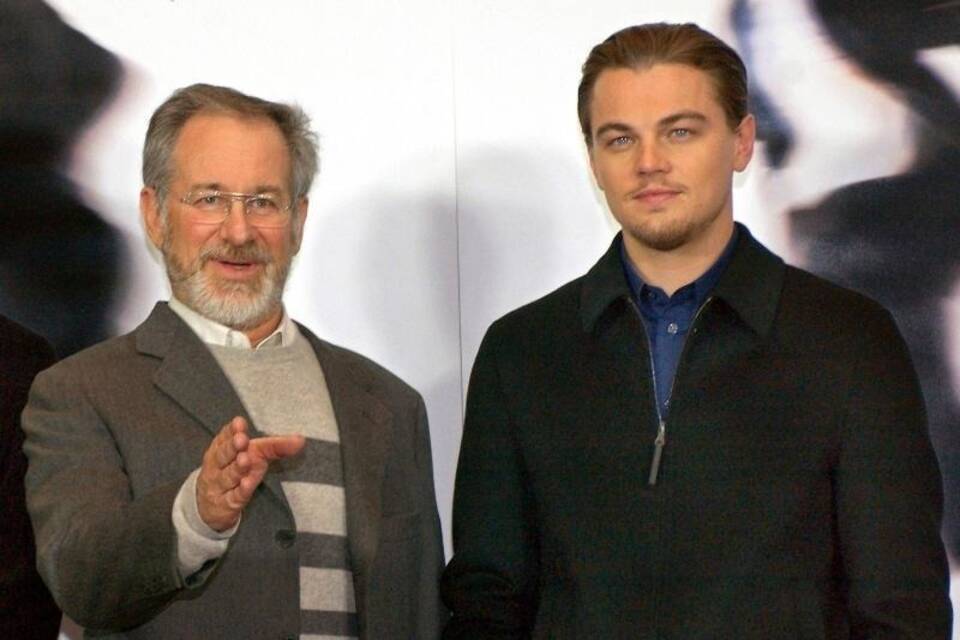 Steven Spielberg und Leonardo DiCaprio