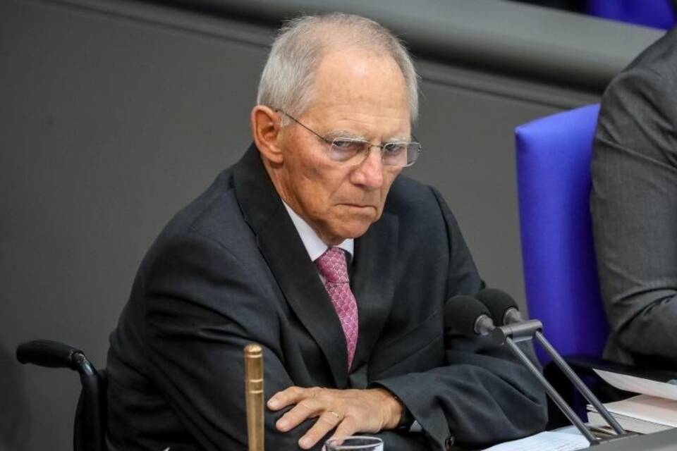 Bundestagspräsident Schäuble