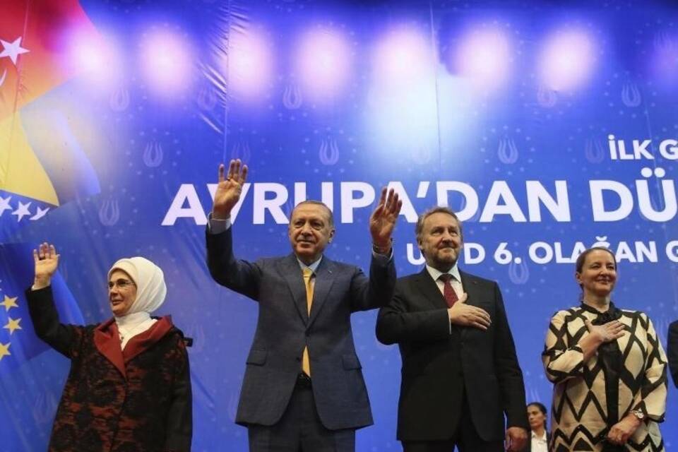Erdogan in Sarajevo Erdogan in Sarajevo