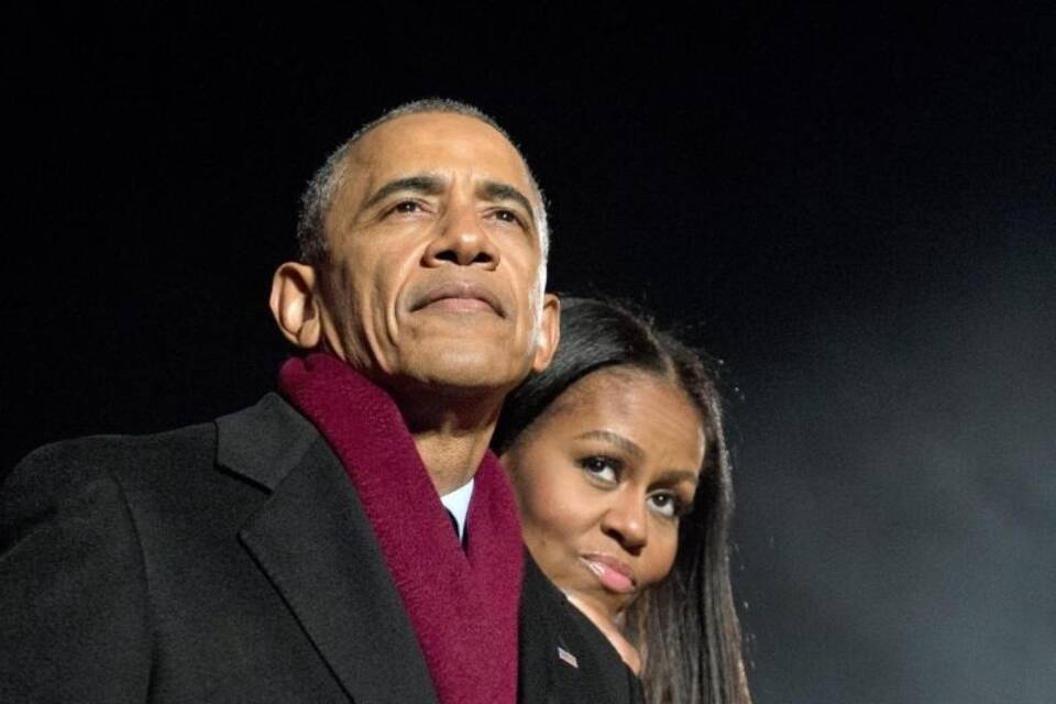 Barack + Michelle Obama
