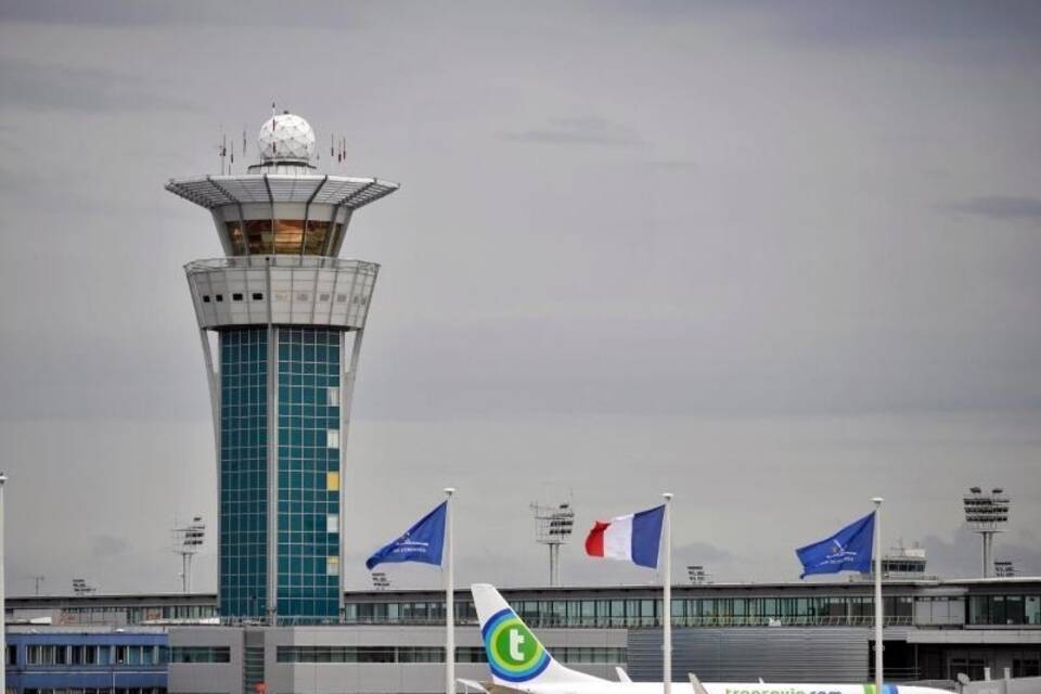 Flughafens Orly bei Paris