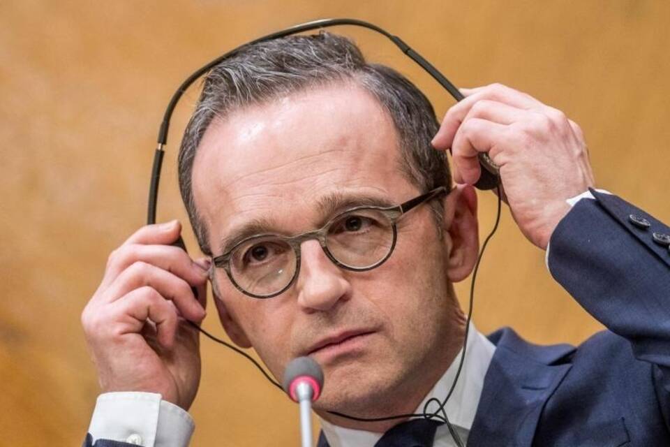 Bundesaußenminister Heiko Maas Bundesaußenminister Heiko Maas