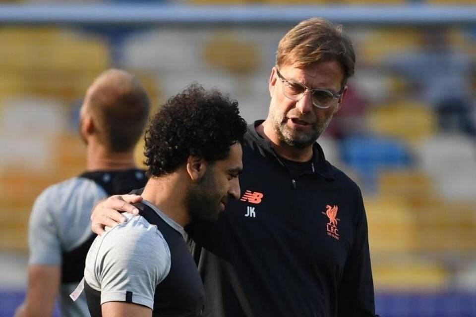 Salah und Klopp Salah und Klopp