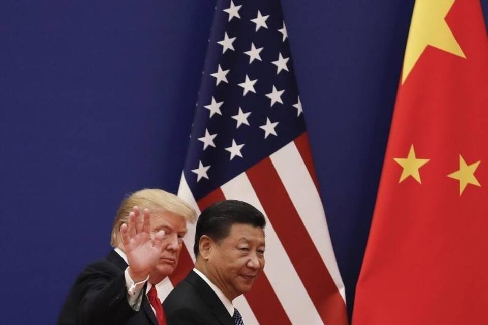 Trump und Xi in Peking