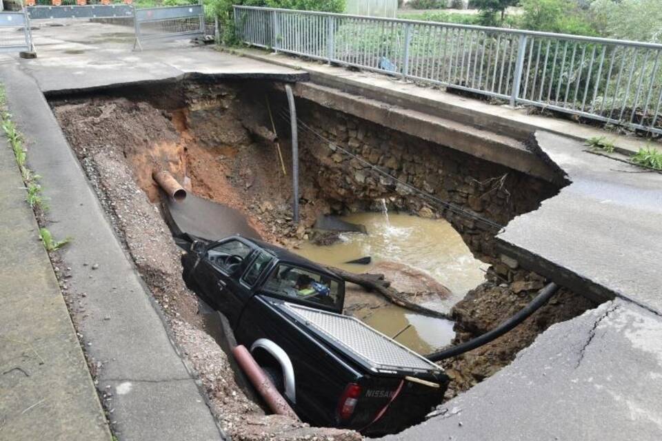 Unwetter im Saarland