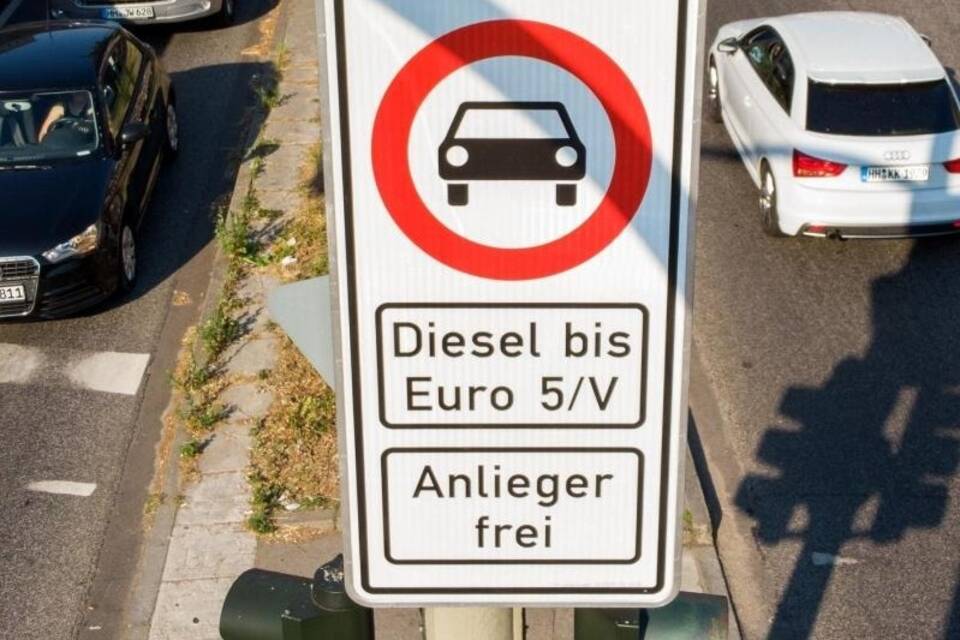 Fahrverbot für Diesel-Fahrzeuge Fahrverbot für Diesel-Fahrzeuge