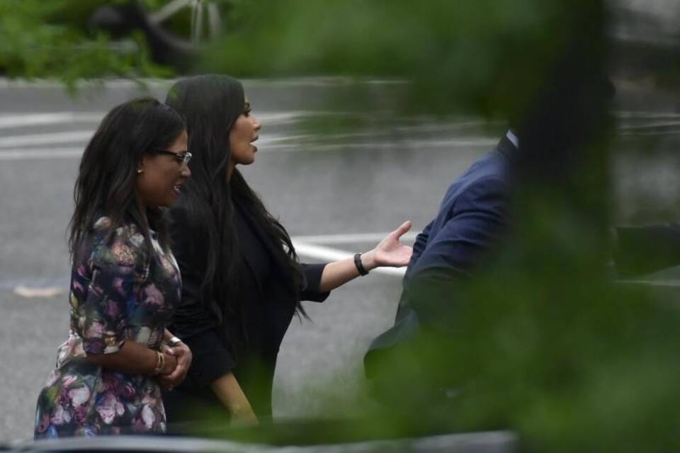 Kim Kardashian im Weißen Haus Kim Kardashian im Weißen Haus