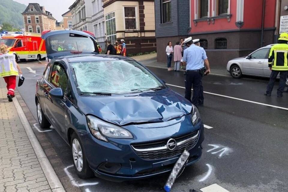Unfall in Altena Unfall in Altena
