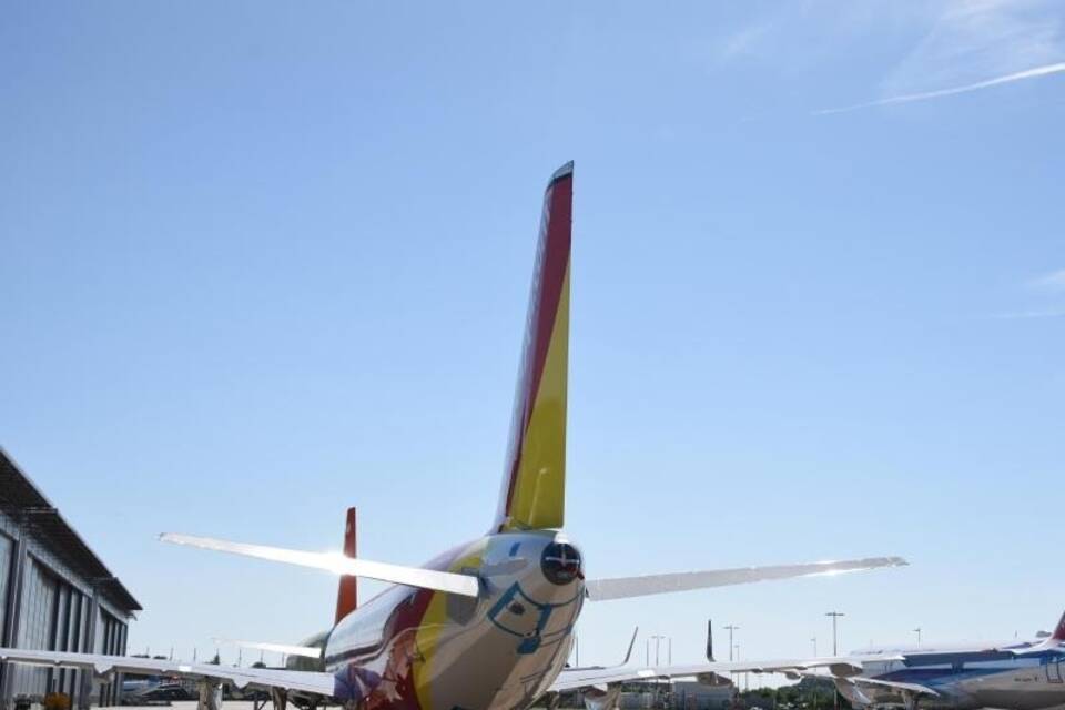 Halbfertige Airbus-Flugzeuge Halbfertige Airbus-Flugzeuge